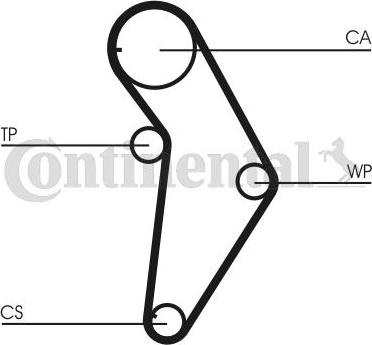 CONTITECH CT 973 K1 - Kit cinghie dentate www.autoricambit.com