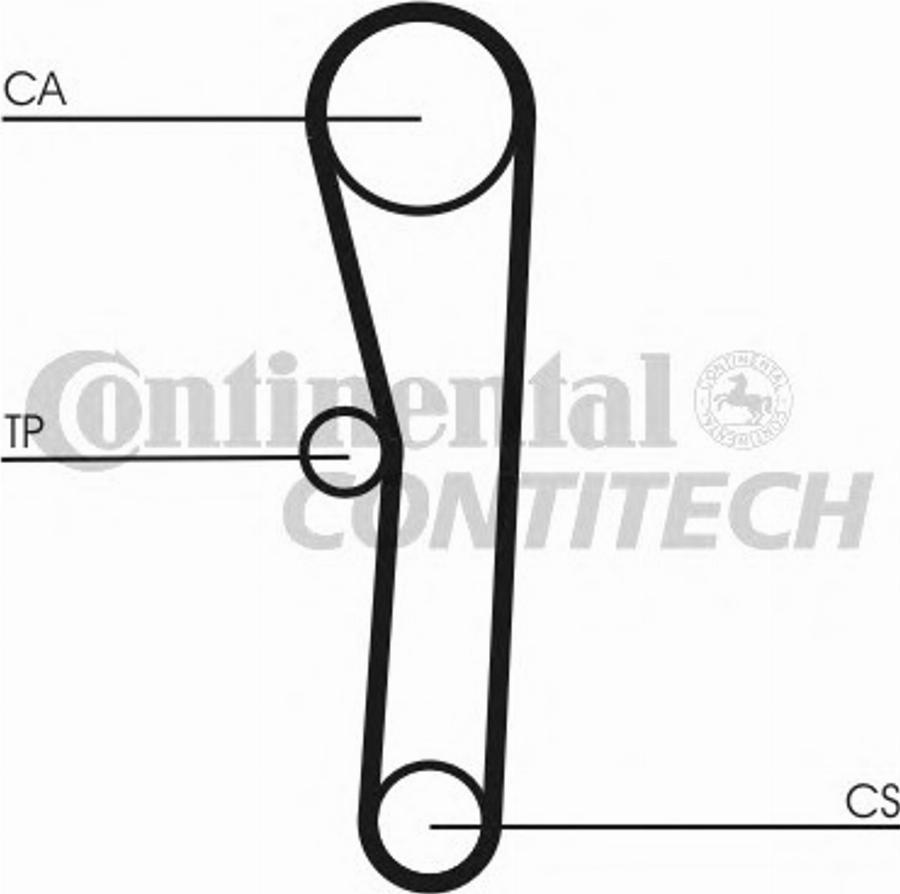 Contitech CT562K1 - Kit cinghie dentate www.autoricambit.com