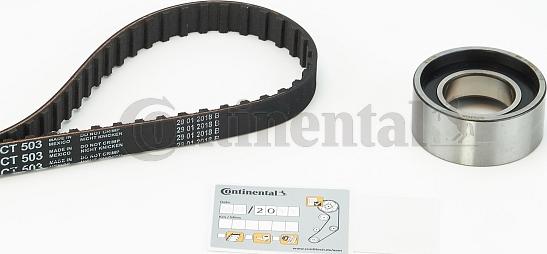 Contitech CT 503 K1 - Kit cinghie dentate www.autoricambit.com