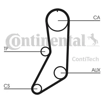 Continental CT643 - Cinghia dentata www.autoricambit.com