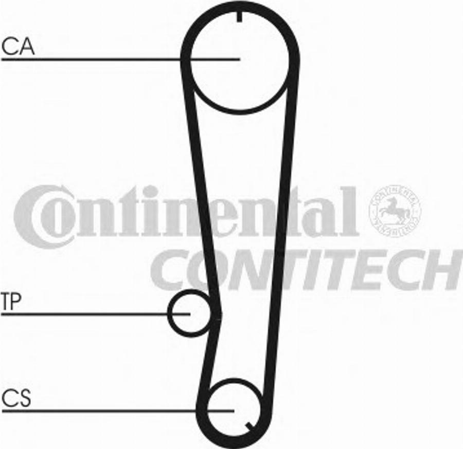 Contitech CT655K1 - Kit cinghie dentate www.autoricambit.com