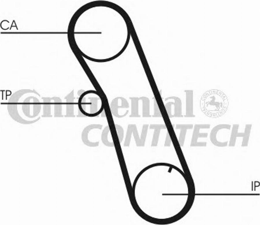 Contitech CT616K1 - Kit cinghie dentate www.autoricambit.com