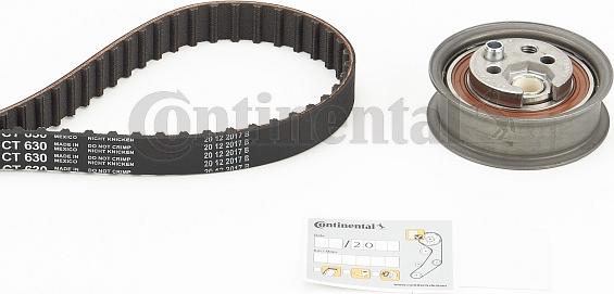 Contitech CT 630 K4 - Kit cinghie dentate www.autoricambit.com