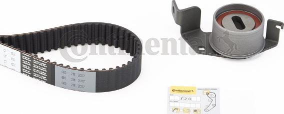 Contitech CT1053K1 - Kit cinghie dentate www.autoricambit.com