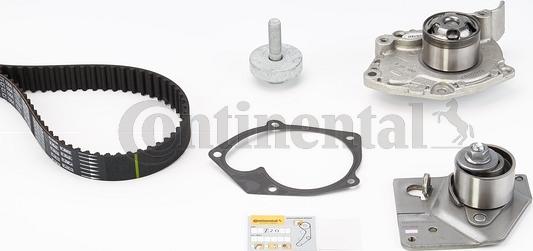 Contitech CT 1064 WP2 - Pompa acqua + Kit cinghie dentate www.autoricambit.com