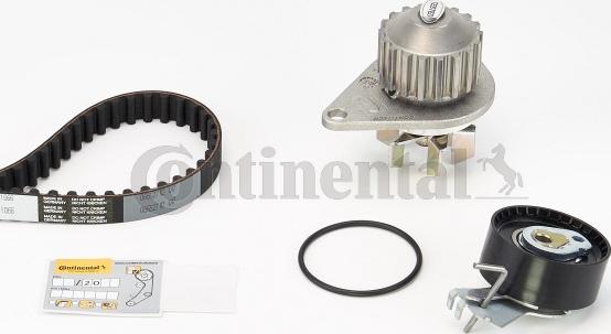 Contitech CT 1066 WP1 - Pompa acqua + Kit cinghie dentate www.autoricambit.com