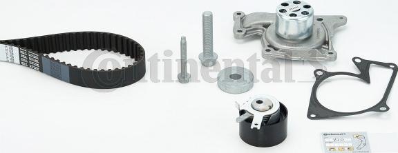 Contitech CT 1035 WP4 - Pompa acqua + Kit cinghie dentate www.autoricambit.com