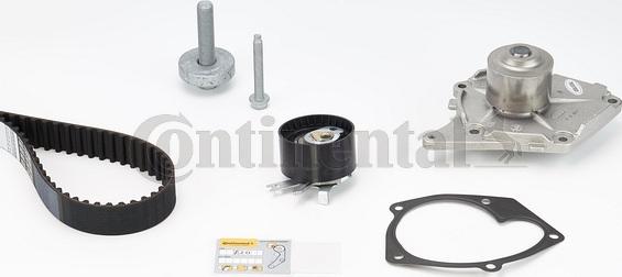 Contitech CT1035WP2 - Pompa acqua + Kit cinghie dentate www.autoricambit.com