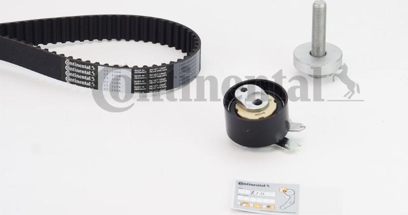 Contitech CT 1184 K2 - Kit cinghie dentate www.autoricambit.com