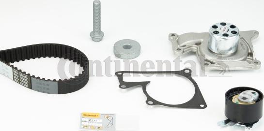 Contitech CT 1184 WP1 - Pompa acqua + Kit cinghie dentate www.autoricambit.com