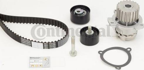 Continental CT1137WP1 - Pompa acqua + Kit cinghie dentate www.autoricambit.com