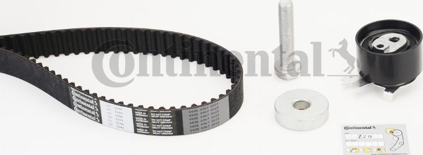 Contitech CT1244K1 - Kit cinghie dentate www.autoricambit.com