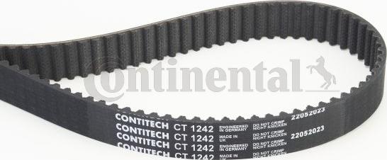 Contitech CT1242 - Cinghia dentata www.autoricambit.com