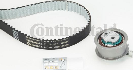 Contitech CT 1216 K1 - Kit cinghie dentate www.autoricambit.com