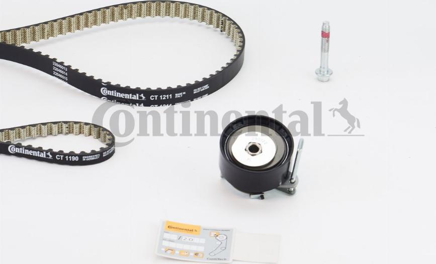 Contitech CT1211K2PRO - Kit cinghie dentate www.autoricambit.com