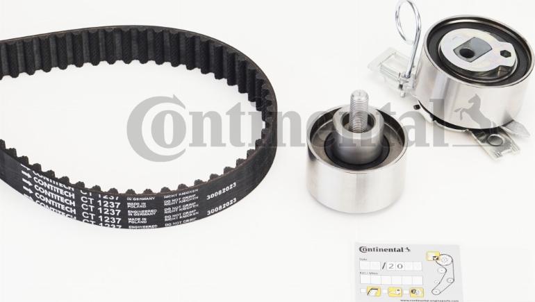 Contitech CT1237K1 - Kit cinghie dentate www.autoricambit.com