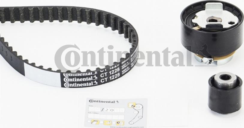 Contitech CT1228K2 - Kit cinghie dentate www.autoricambit.com