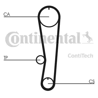 Continental CT895 - Cinghia dentata www.autoricambit.com