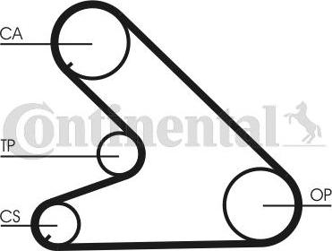 CONTITECH CT 700 - Cinghia dentata www.autoricambit.com