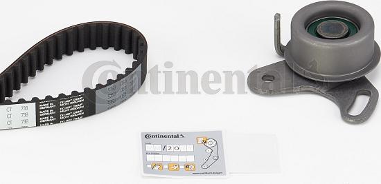 Contitech CT 738 K2 - Kit cinghie dentate www.autoricambit.com