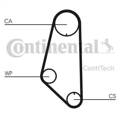 Continental CT732 - Cinghia dentata www.autoricambit.com