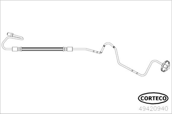 Corteco 49420940 - Flessibile del freno www.autoricambit.com