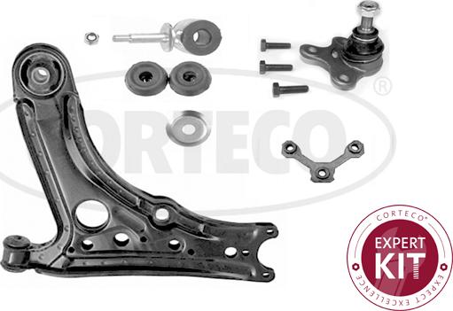 Corteco 49397861 - Kit braccio oscillante, Sospensione ruota www.autoricambit.com