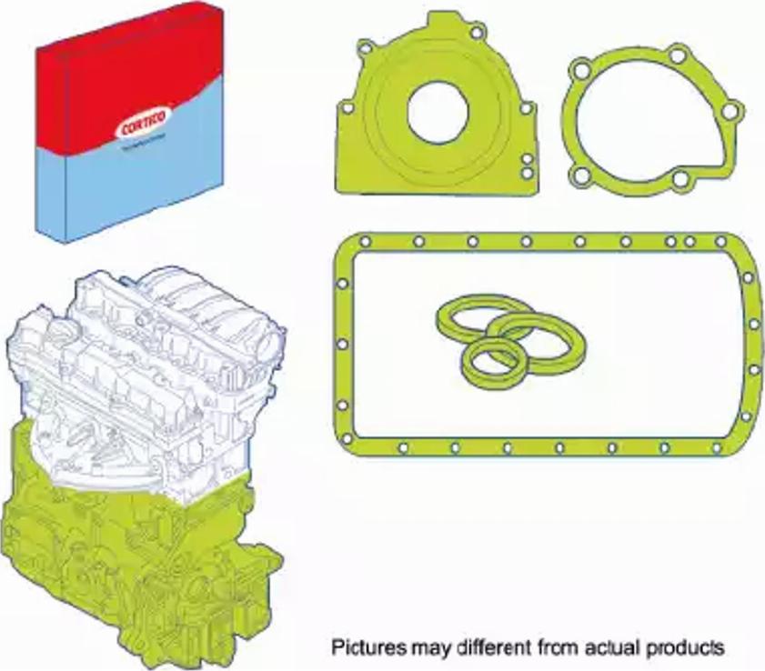 Corteco 428401P - Kit guarnizioni, Monoblocco www.autoricambit.com