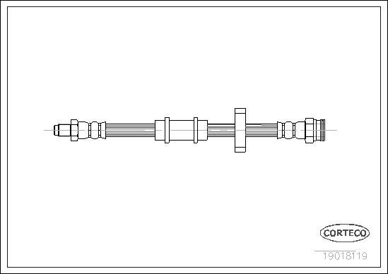 Corteco 19018119 - Flessibile del freno www.autoricambit.com