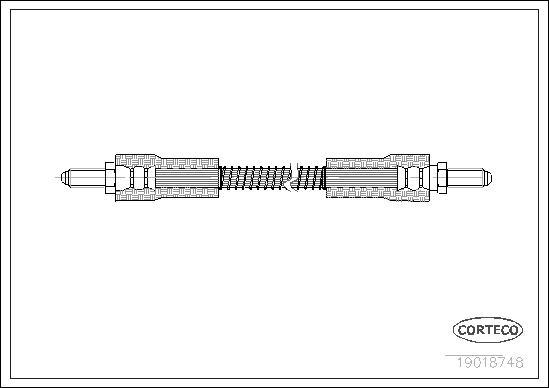 Corteco 19018748 - Flessibile del freno www.autoricambit.com