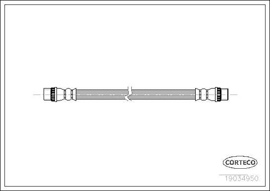 Corteco 19034950 - Flessibile del freno www.autoricambit.com