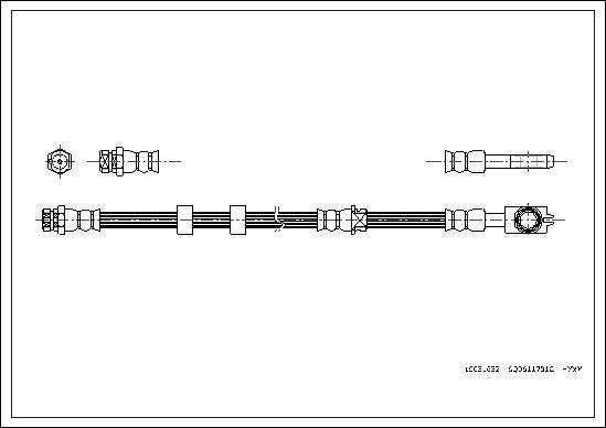 Corteco 19031632 - Flessibile del freno www.autoricambit.com