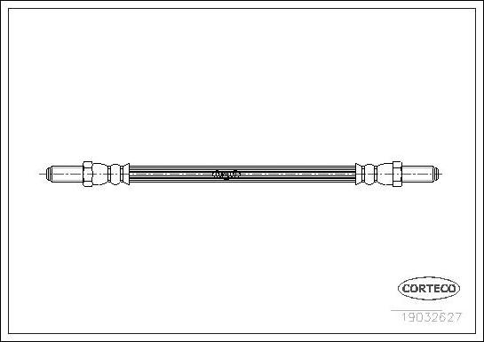 Corteco 19032627 - Flessibile del freno www.autoricambit.com