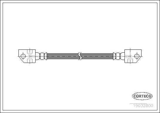 Corteco 19032800 - Flessibile del freno www.autoricambit.com