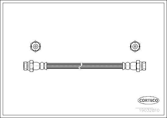 Corteco 19032810 - Flessibile del freno www.autoricambit.com