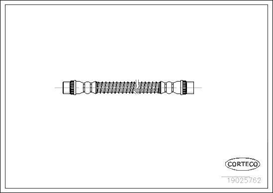 Corteco 19025762 - Flessibile del freno www.autoricambit.com