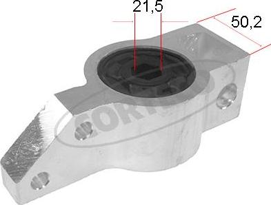 Corteco 80005077 - Silent Block, Supporto Braccio Oscillante www.autoricambit.com