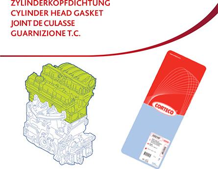 Corteco 83403342 - Guarnizione, Testata www.autoricambit.com