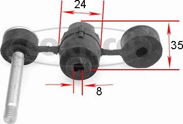 Corteco 21652487 - Bronzina cuscinetto, Barra stabilizzatrice www.autoricambit.com