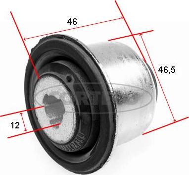 Corteco 21652475 - Silent Block, Supporto Braccio Oscillante www.autoricambit.com