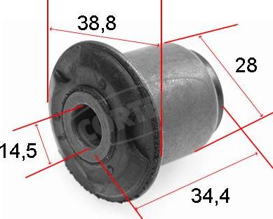 Corteco 21652774 - Silent Block, Supporto Braccio Oscillante www.autoricambit.com