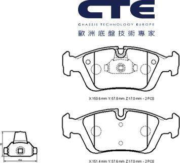 Valeo 604095 - Kit pastiglie freno, Freno a disco www.autoricambit.com