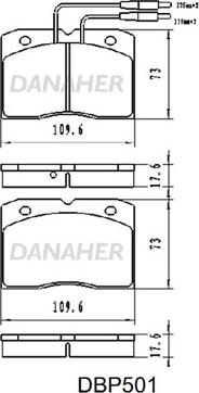 BENDIX 333835 - Kit pastiglie freno, Freno a disco www.autoricambit.com