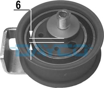 Dayco ATB2143 - Rullo tenditore, Cinghia dentata www.autoricambit.com