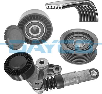 Dayco KPV597 - Kit Cinghie Poly-V www.autoricambit.com