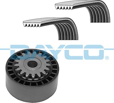 Dayco KPV676 - Kit Cinghie Poly-V www.autoricambit.com