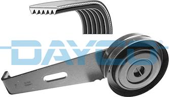 Dayco KPV163 - Kit Cinghie Poly-V www.autoricambit.com