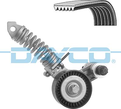 Dayco KPV1225 - Kit Cinghie Poly-V www.autoricambit.com