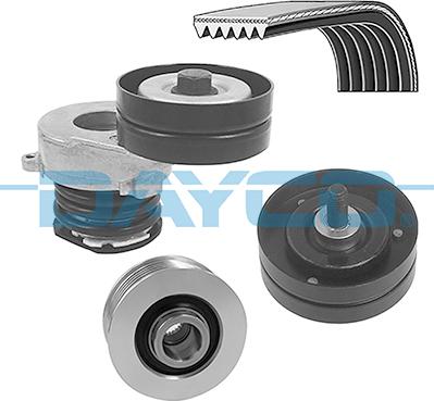 Dayco KPV898 - Kit Cinghie Poly-V www.autoricambit.com