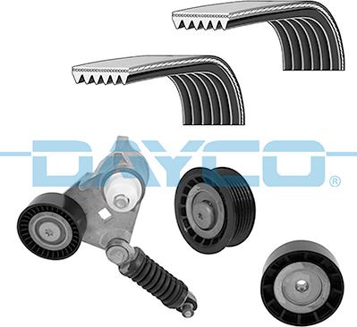 Dayco KPV742 - Kit Cinghie Poly-V www.autoricambit.com